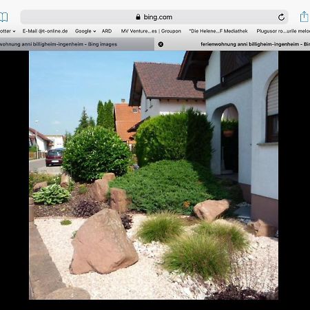 „Ferienwohnung Anni“ Billigheim-Ingenheim Esterno foto